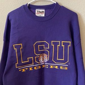 LSU crew neck sweatshirt